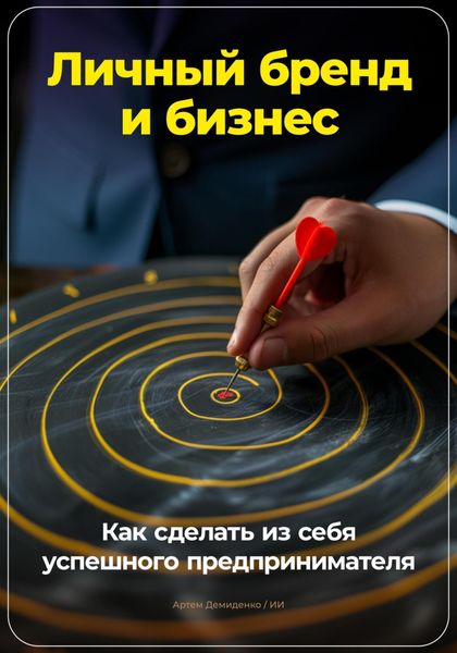 Обложка книги  «Личный бренд и бизнес: Как сделать из себя успешного предпринимателя»