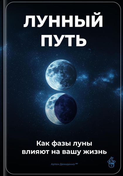 Обложка книги  «Лунный путь: Как фазы луны влияют на вашу жизнь»