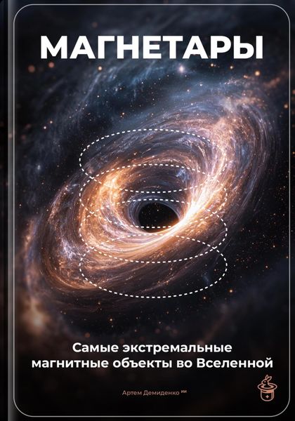 Обложка книги  «Магнетары: Самые экстремальные магнитные объекты во Вселенной»