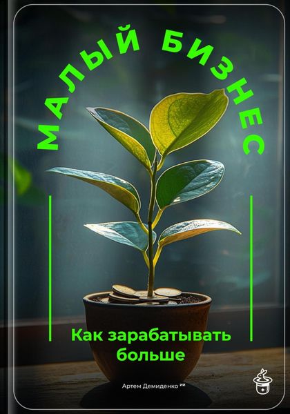 Обложка книги  «Малый бизнес: Как зарабатывать больше»