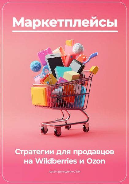 Обложка книги  «Маркетплейсы: Стратегии для продавцов на Wildberries и Ozon»