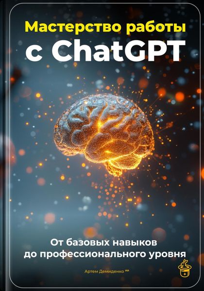 Обложка книги  «Мастерство работы с ChatGPT: От базовых навыков до профессионального уровня»