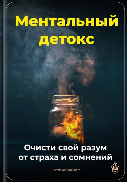 Обложка книги  «Ментальный детокс: Очисти свой разум от страха и сомнений»