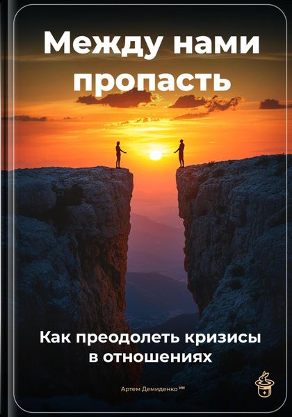 Обложка книги  «Между нами пропасть: Как преодолеть кризисы в отношениях»
