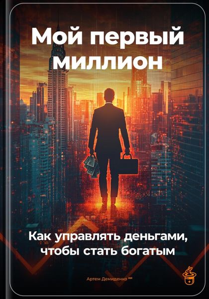 Обложка книги  «Мой первый миллион: Как управлять деньгами, чтобы стать богатым»