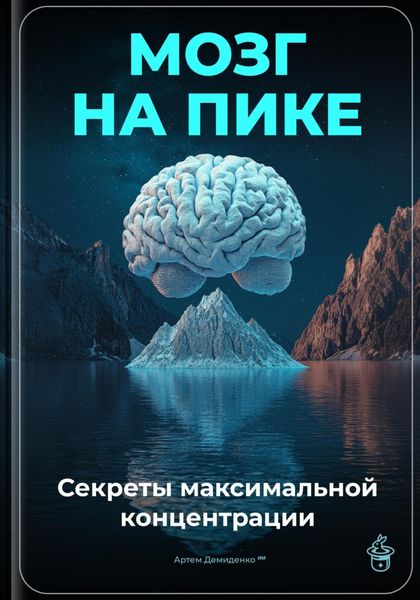 Обложка книги  «Мозг на пике: Секреты максимальной концентрации»