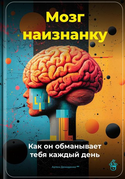 Обложка книги  «Мозг наизнанку: Как он обманывает тебя каждый день»