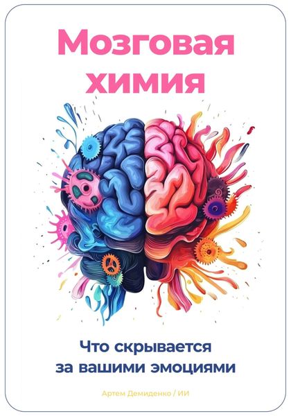 Обложка книги  «Мозговая химия: Что скрывается за вашими эмоциями»