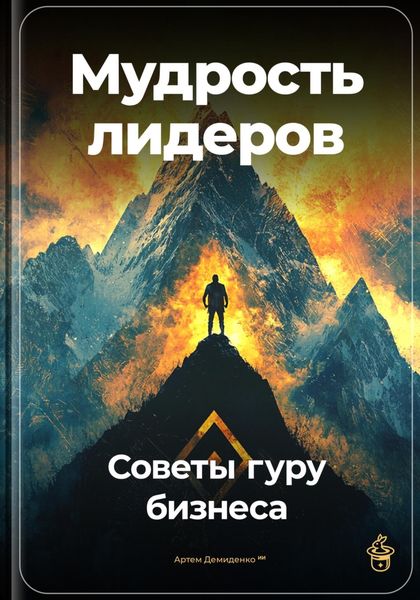 Обложка книги  «Мудрость лидеров: Советы гуру бизнеса»