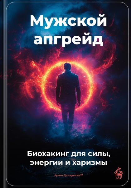 Обложка книги  «Мужской апгрейд: Биохакинг для силы, энергии и харизмы»