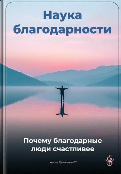 Обложка книги  «Наука благодарности: Почему благодарные люди счастливее»