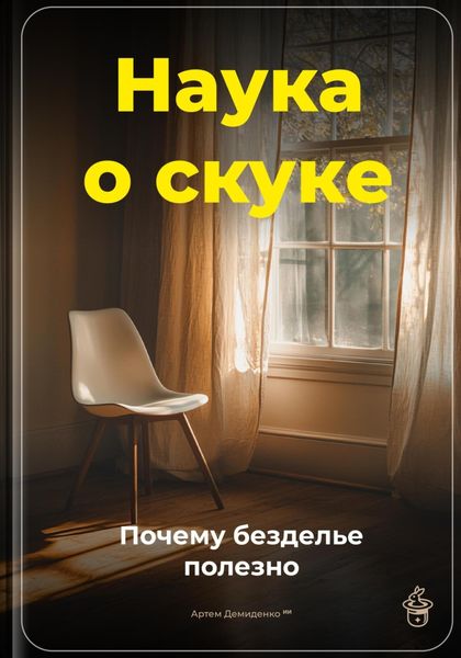 Обложка книги  «Наука о скуке: Почему безделье полезно»