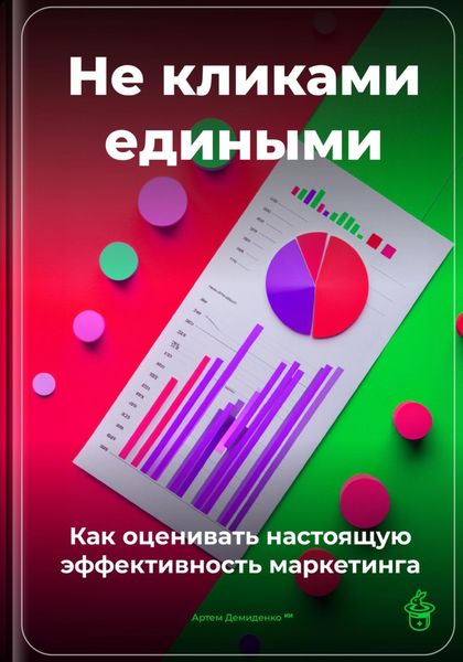 Обложка книги «Не кликами едиными: Как оценивать настоящую эффективность маркетинга»