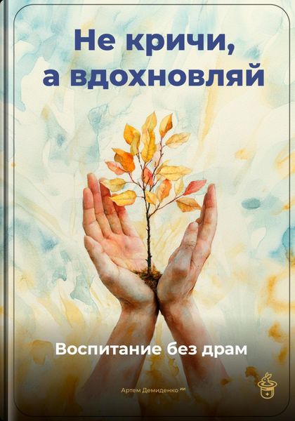 Обложка книги  «Не кричи, а вдохновляй: Воспитание без драм»