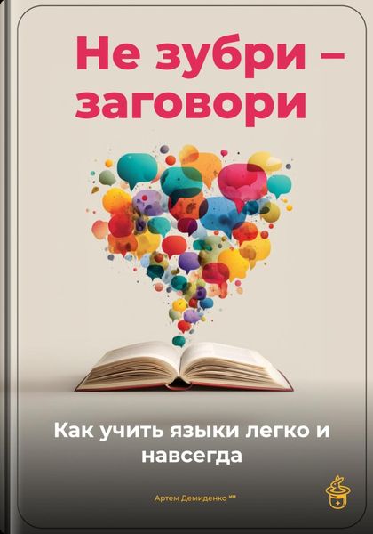 Обложка книги  «Не зубри – заговори: Как учить языки легко и навсегда»