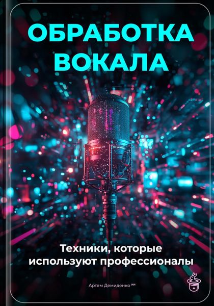 Обложка книги  «Обработка вокала: Техники, которые используют профессионалы»