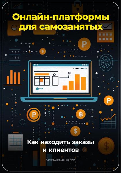 Обложка книги «Онлайн-платформы для самозанятых: Как находить заказы и клиентов»