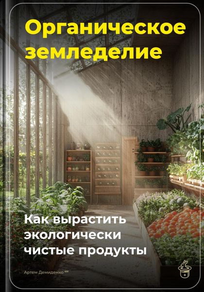 Обложка книги  «Органическое земледелие: Как вырастить экологически чистые продукты»