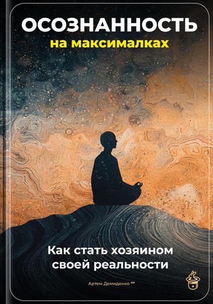 Обложка книги  «Осознанность на максималках: Как стать хозяином своей реальности»