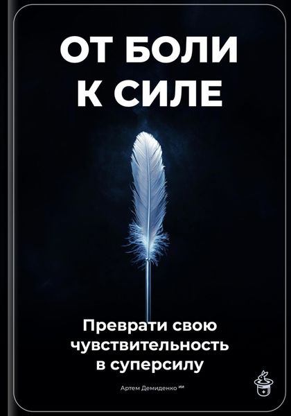 Обложка книги  «От боли к силе: Преврати свою чувствительность в суперсилу»