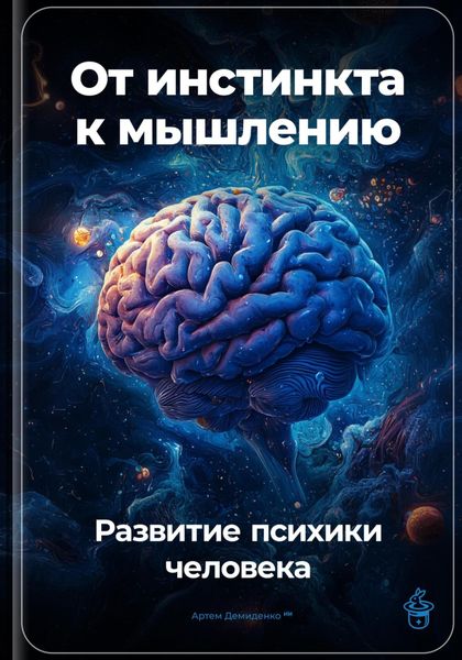 Обложка книги «От инстинкта к мышлению: Развитие психики человека»