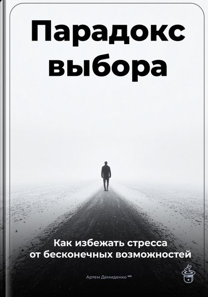 Обложка книги  «Парадокс выбора: Как избежать стресса от бесконечных возможностей»