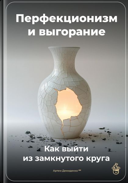 Обложка книги  «Перфекционизм и выгорание: Как выйти из замкнутого круга»