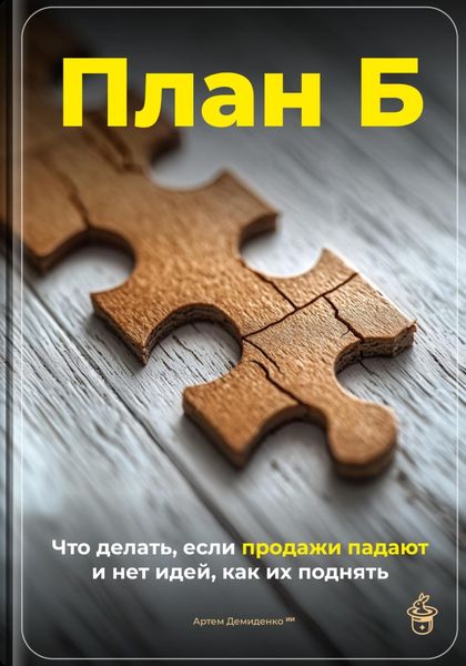 Обложка книги  «План Б: Что делать, если продажи падают и нет идей, как их поднять»