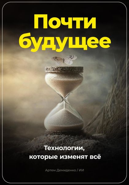 Обложка книги  «Почти будущее. Технологии, которые изменят всё»