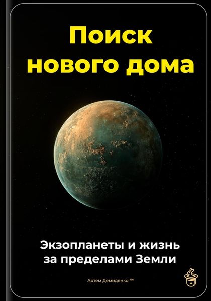 Обложка книги «Поиск нового дома: Экзопланеты и жизнь за пределами Земли»