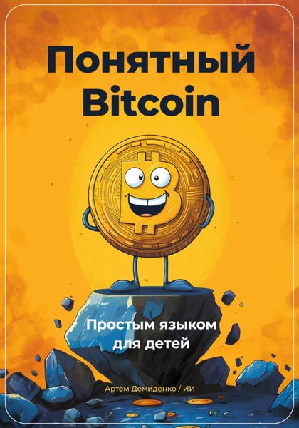 Обложка книги  «Понятный Bitcoin. Простым языком для детей»