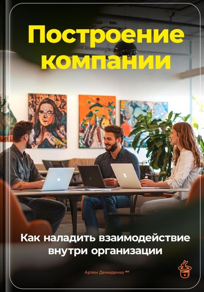 Обложка книги  «Построение компании: Как наладить взаимодействие внутри организации»