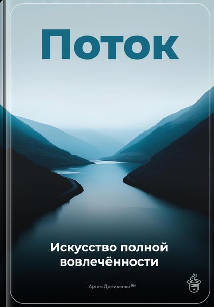 Обложка книги  «Поток: Искусство полной вовлечённости»