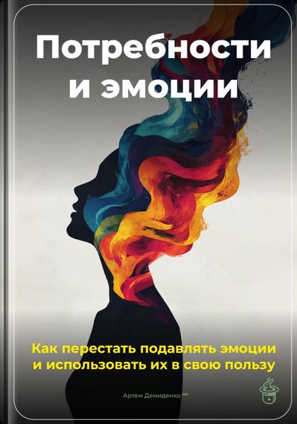 Обложка книги  «Потребности и эмоции: Как перестать подавлять эмоции и использовать их в свою пользу»