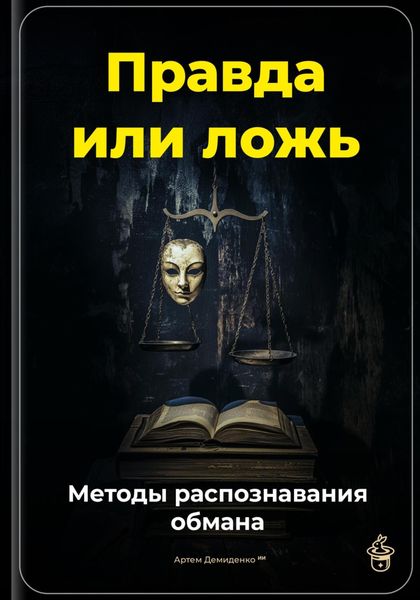 Обложка книги  «Правда или ложь: Методы распознавания обмана»