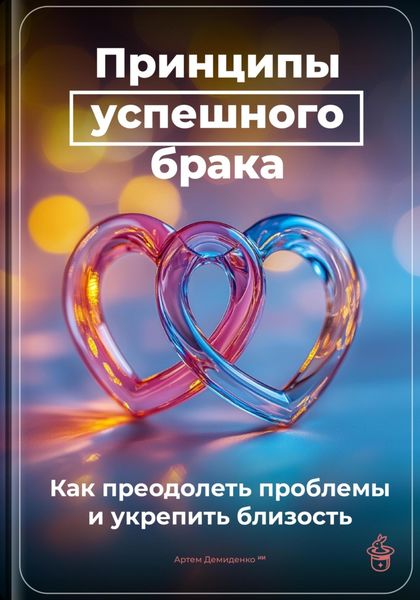 Обложка книги  «Принципы успешного брака: Как преодолеть проблемы и укрепить близость»