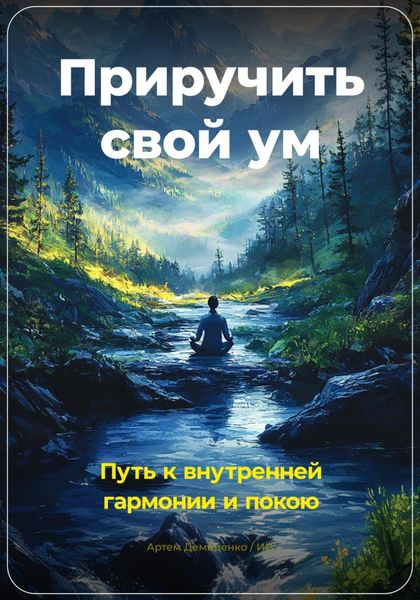 Обложка книги  «Приручить свой ум: Путь к внутренней гармонии и покою»