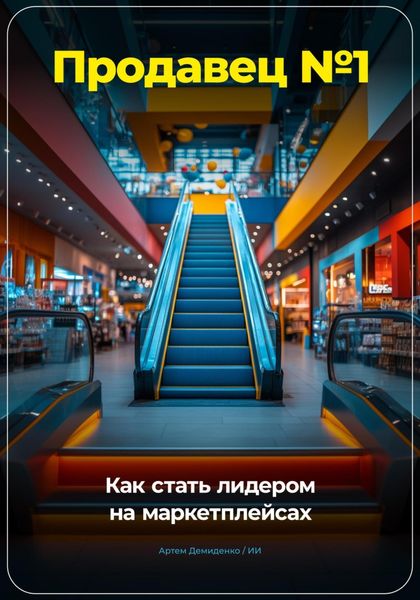 Обложка книги «Продавец #1: Как стать лидером на маркетплейсах»