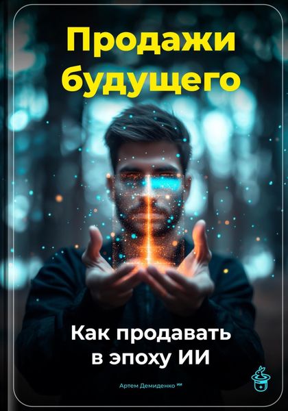 Обложка книги  «Продажи будущего: Как продавать в эпоху ИИ»