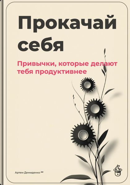 Обложка книги  «Прокачай себя: Привычки, которые делают тебя продуктивнее»