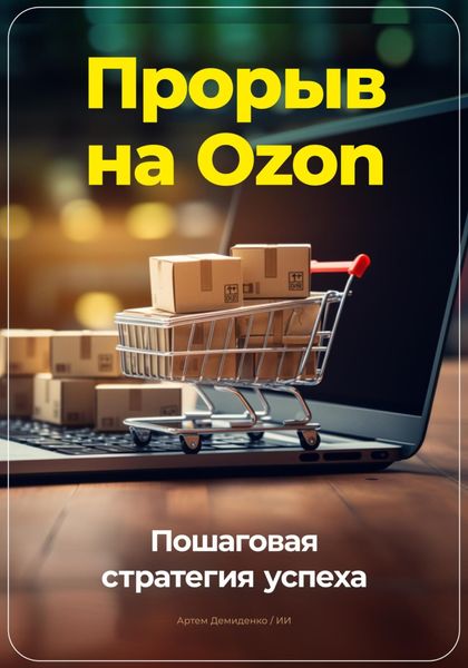Обложка книги «Прорыв на Ozon: Пошаговая стратегия успеха»