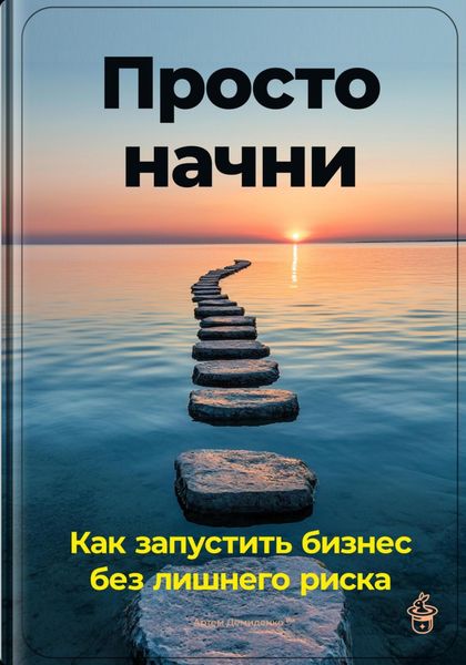 Обложка книги  «Просто начни: Как запустить бизнес без лишнего риска»