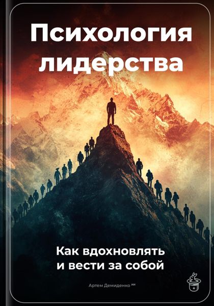 Обложка книги  «Психология лидерства: Как вдохновлять и вести за собой»