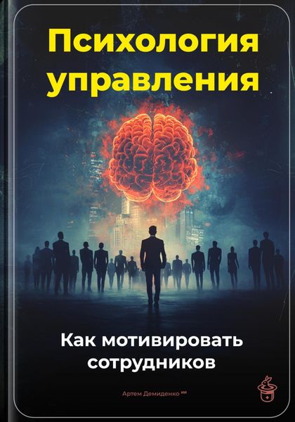 Обложка книги  «Психология управления: Как мотивировать сотрудников»