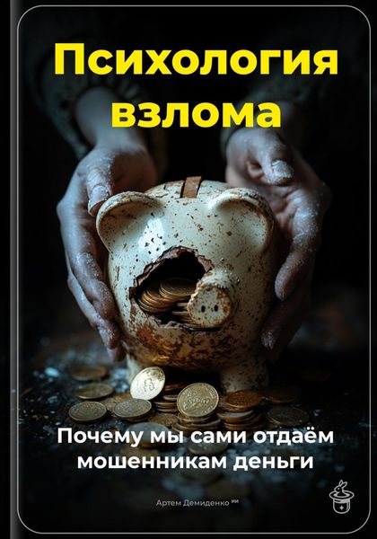 Обложка книги  «Психология взлома: Почему мы сами отдаём мошенникам деньги»