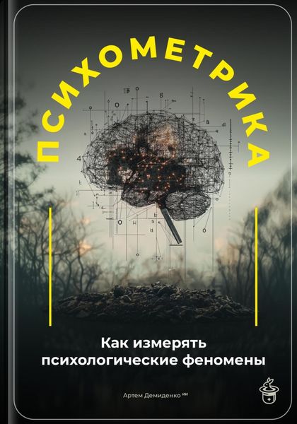 Обложка книги  «Психометрика: Как измерять психологические феномены»