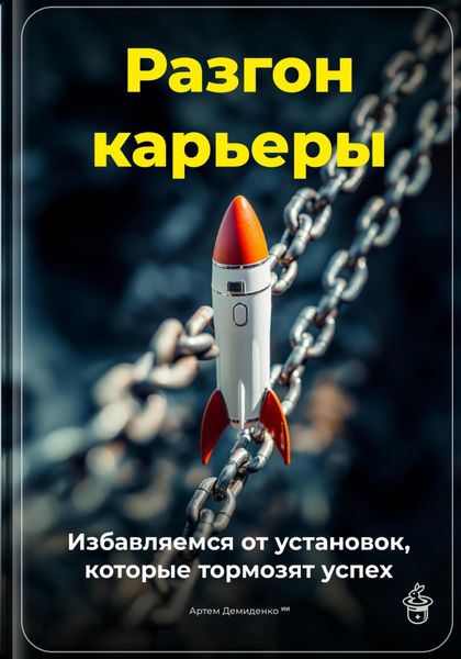 Обложка книги  «Разгон карьеры: Избавляемся от установок, которые тормозят успех»