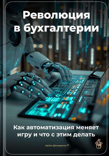 Обложка книги  «Революция в бухгалтерии: Как автоматизация меняет игру и что с этим делать»