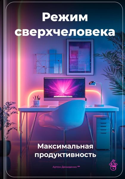 Обложка книги  «Режим сверхчеловека: Максимальная продуктивность»