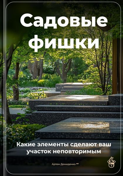 Обложка книги  «Садовые фишки: Какие элементы сделают ваш участок неповторимым»